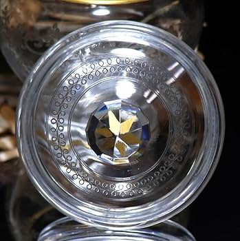 オールド・バカラ 1900年 金彩エッチング 花つなぎ文蓋物 イバラ